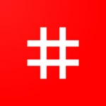 Logo of Hashtag Tube android Application 