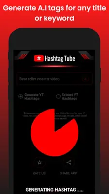 Hashtag Tube android App screenshot 2